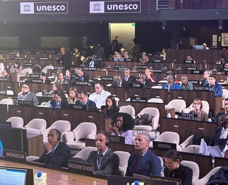 Министерот Алиу на Генералната конференција на УНЕСКО: Дигитализацијата е наш приоритет, да се зајакне меѓународната соработка