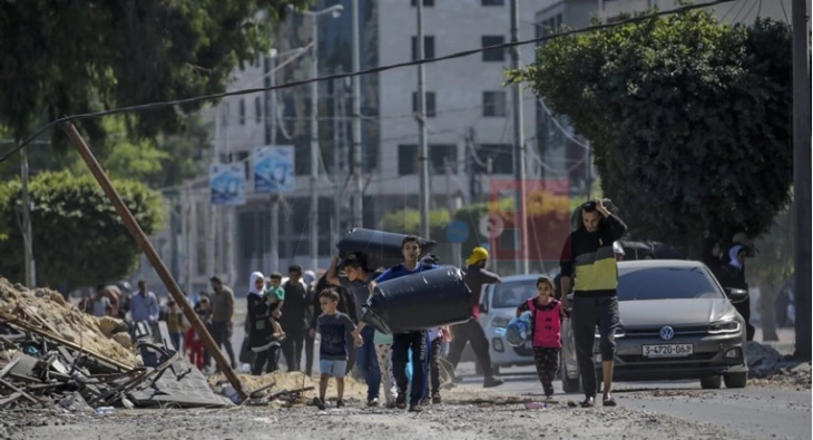 Egjipti e hodhi poshtë idenë e Izraelit për zhvendosjen  e palestinezët nga Rripi i Gazës