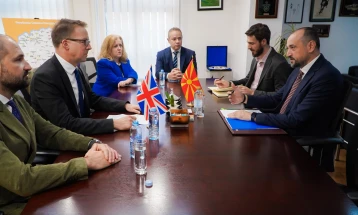 Bytyqi - Burton: Excellent political relations a solid basis to further deepen economic cooperation between UK and North Macedonia