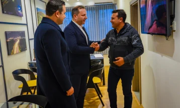 Спасовски го посети Заев во неговата Фондација