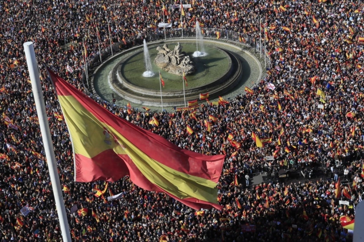 Madrid sees renewed mass rally over amnesty for Catalan separatists