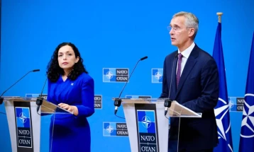 Вјоса Османи: Косово и НАТО имаат иста цел – мир, стабилност и безбедност на регионот 