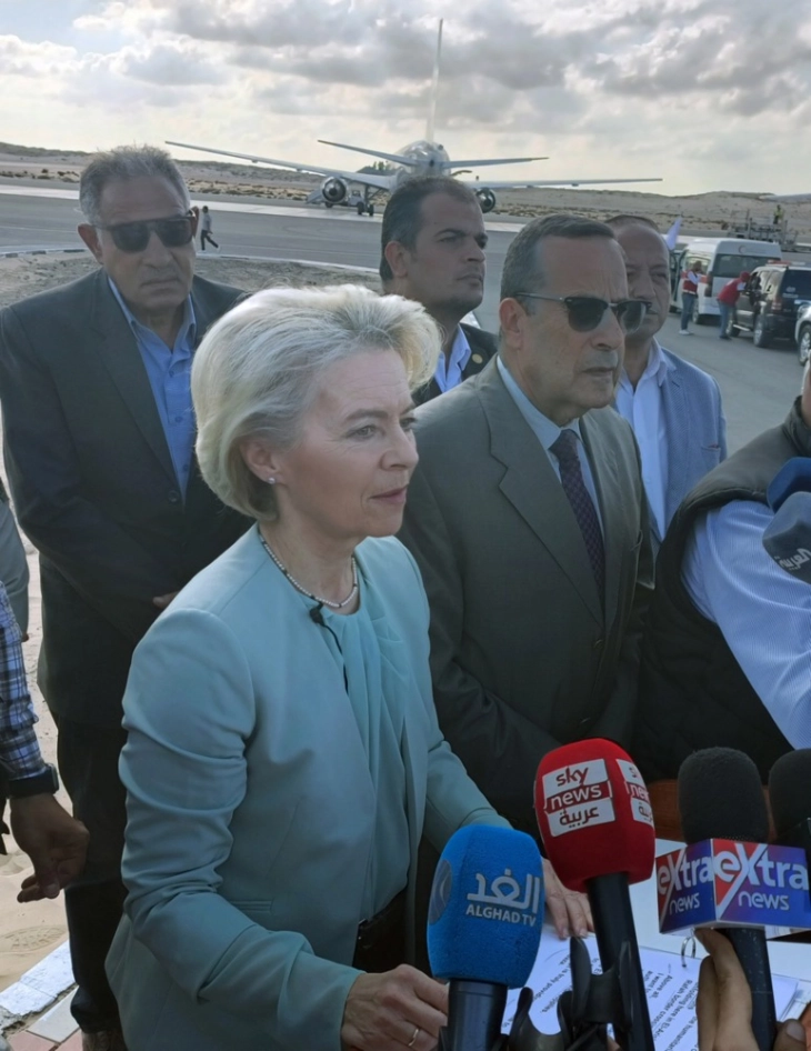 Von der Leyen slams violence by extremists in the West Bank