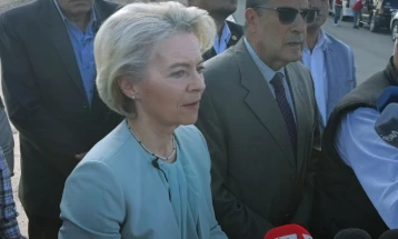 Von der Leyen slams violence by extremists in the West Bank