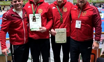 Три медали за каратистите на Макпетрол на Балканското првенство во Љубљана