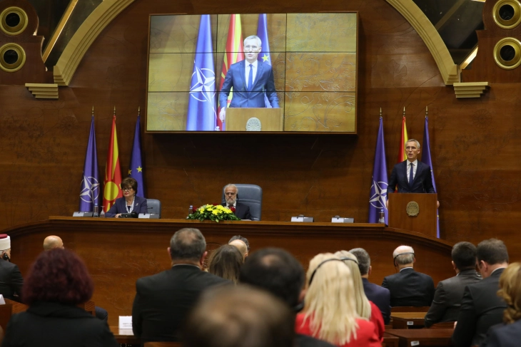 Stoltenberg: Tomorrows' meeting in Skopje will discuss Western Balkans and wider security issues