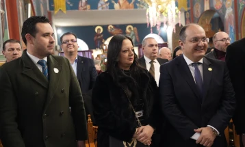 Костадинов со делегација од Струмица присуствуваа на одбележувањето на „Свети 15 свештонамаченици“ во Кукуш, Грција