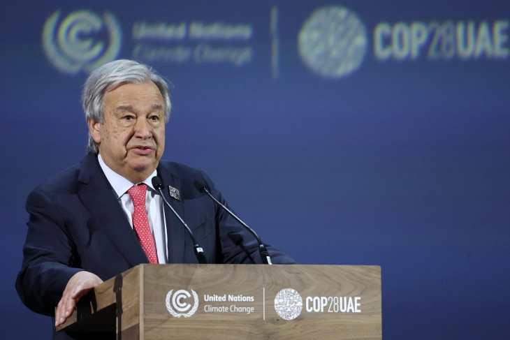UN chief warns of climate 'sickness' at largest ever COP event