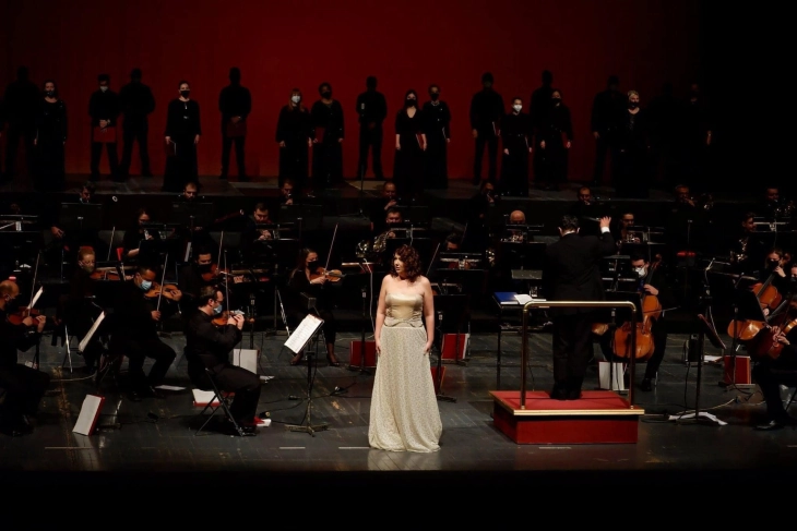 „Кармина Бурана“ од Карл Орф вечер на сцената на Националната опера и балет