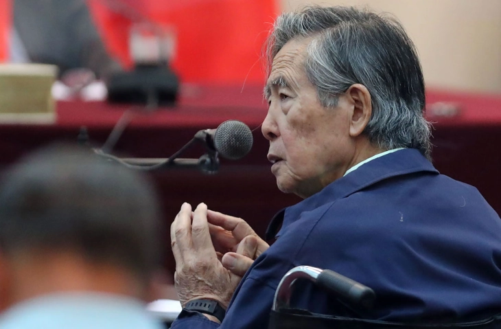 Поранешниот перуански претседател Фуџимори излезе од затвор
