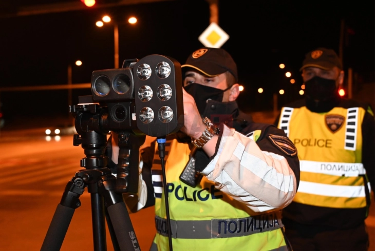Shqiptohen 345 kundërvajtje trafiku në Shkup, 173 për tejkalimin e shpejtësisë së lejuar