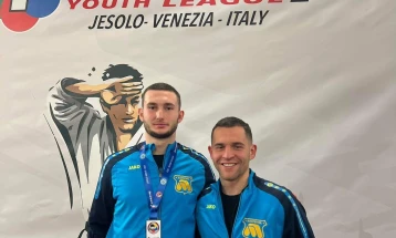Македонскиот каратист Стојановиќ освои сребрен медал во У21 Светската лига