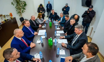 Спасовски на средба со раководствата на СВР Куманово и СВР Тетово