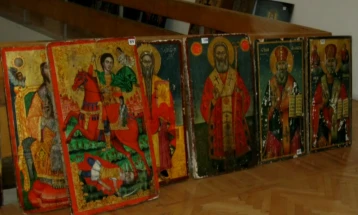 Kostadinovska Stojchevska in Tirana for Albania to return 20 illegally taken icons
