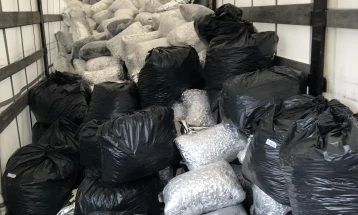 Police seize over 4.3 tons of marijuana in Gostivar region