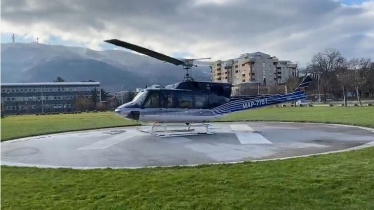 Prej sot transport me helikopter falas për rastet më urgjente