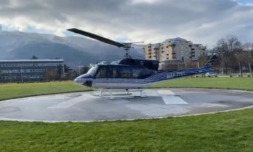 Prej sot transport me helikopter falas për rastet më urgjente