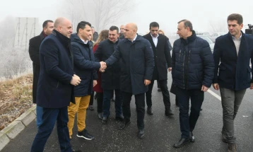 Bitola — Medzhitlija road renovated with EUR 3.6 million