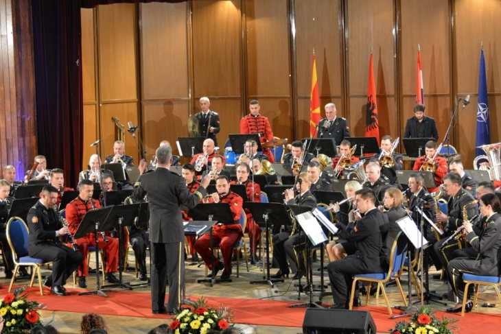Army orchestras of North Macedonia, Albania, Croatia and Slovenia to hold joint concert ahead of New Year’s
