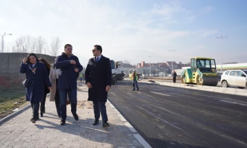 Привршува изградбата на булеварот „Братство Единство“ во Струмица