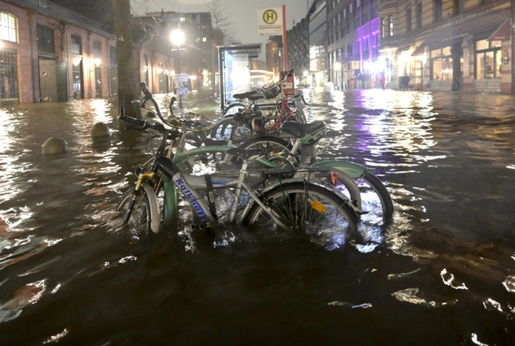 Heavy rain and snow expected after Storm Zoltan ravages north Europe