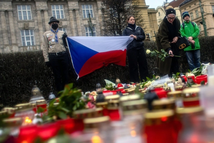 Czech Republic holds day of mourning for Prague shooting