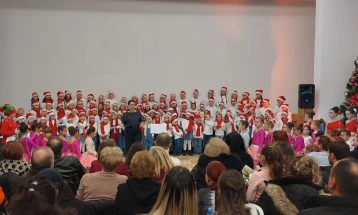 Новогодишен концерт на 130 ученици во музичко училиште и балетско студио