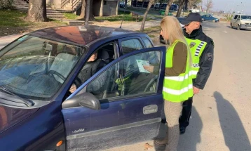 Во Кавадарци превентивна акција за безбедно возење