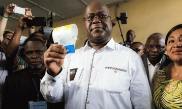 Претседателот на Конго Феликс Чисекеди победи на претседателските избори, опозицијата бара ново гласање