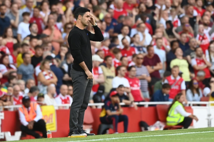 Arteta laments defeat as Arsenal title challenge suffers blow