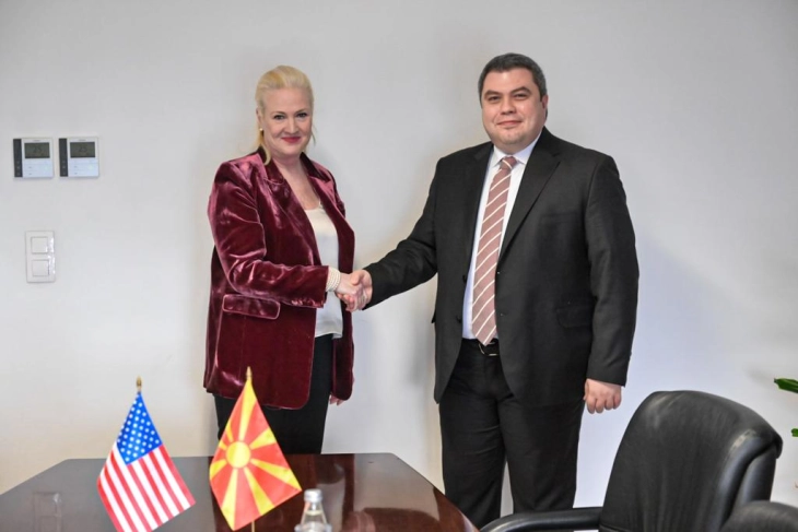 Marichikj – Aggeler: Partnership with USA to provide support for prosperous, well-governed, stable state
