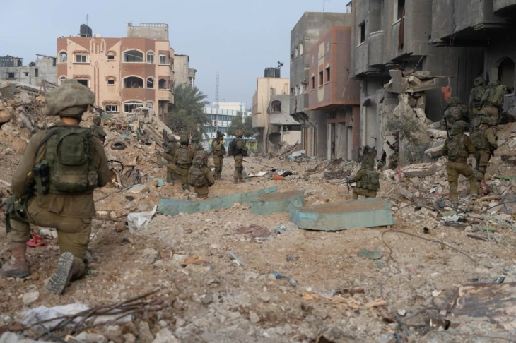 Израелската армија објави дека уништила структури на Хамас во северниот дел на Појасот Газа