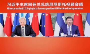 Претседателите на Кина и Финска разговараа за гасоводот за чија штета се обвинува кинески брод