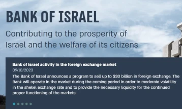 “Banka e Izraelit” pret që lufta kundër Hamasit të kushtojë rreth 49 miliardë euro