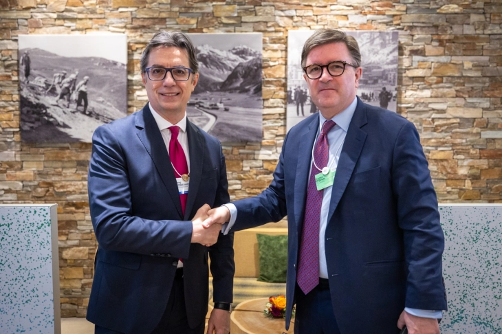 Pendarovski – O'Brien: USA expects North Macedonia to continue on path to full EU membership