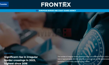 Fronteks: Rritje e ndjeshme në vendkalimet ilegale drejt BE-së në vitin 2023