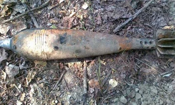 Неексплодирана граната пронајдена во атарот на село Добромири