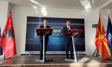 Osmani - Hasani: North Macedonia and Albania ready to open clusters and chapters, no need for delay