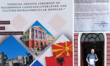 МД „Илинден“: Отворањето на воннаставните модули на македонски јазик, историски ден за Македонците во Албанија