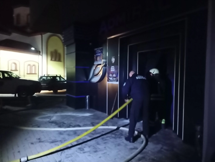 Пожар во казино во новиот дел на Велес