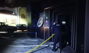 Пожар во казино во новиот дел на Велес