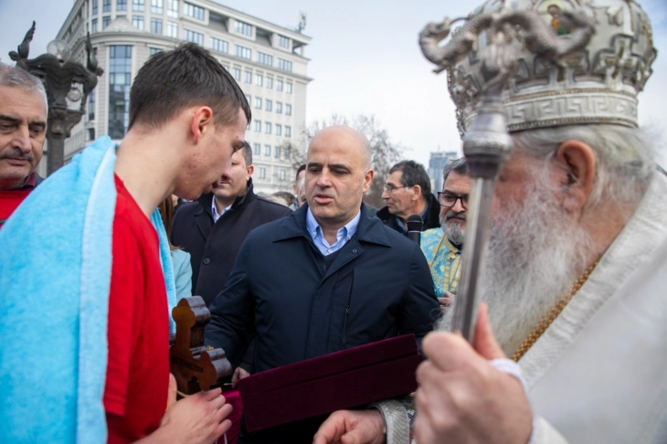Kovachevski: Epiphany a tradition reminding us to have faith in peace and coexistence