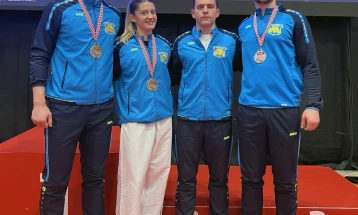 Три медали од „Гран при Кроација“ за каратистите на Макпетрол