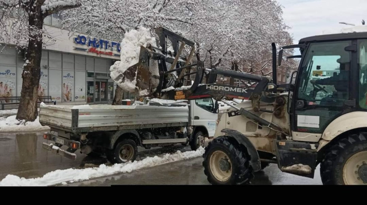 Локалните власти во Кавадарци со апел за внимателност во сообраќајот поради најавените ниски температури