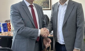 Градоначалникот на грчката општина Пеонија во посета на Општина Гевгелија