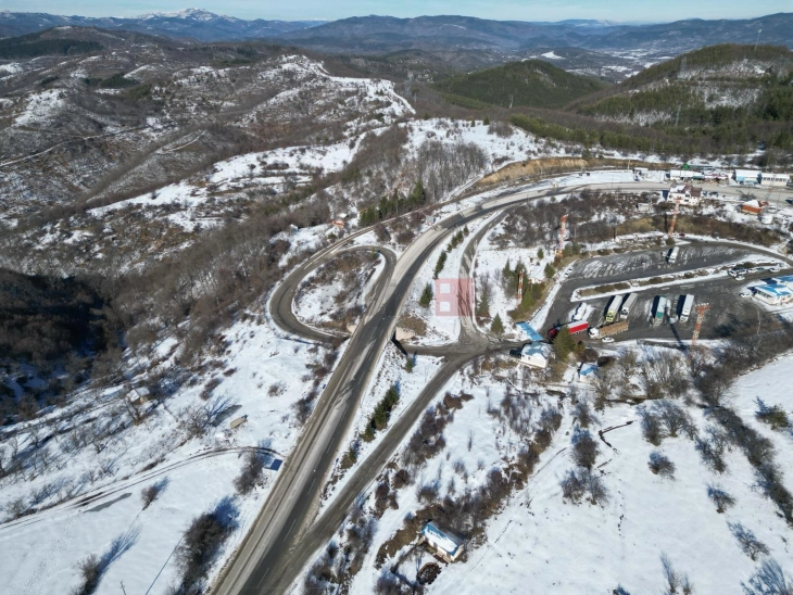 Пуштен во употреба рехабилитираниот патот Крива Паланка - ГП Деве Баир, дел од Коридорот 8