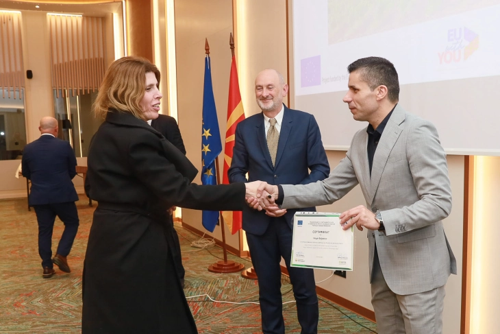 Macedonian agriculture receives first certified advisors