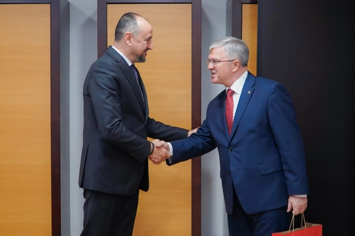 Вицепремиерот Битиќи се сретна со новоименуваниот литвански амбасадор Борисовас