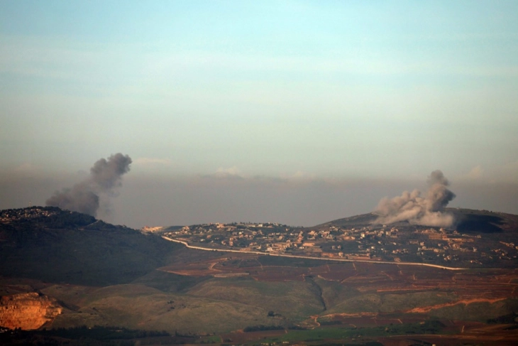Renewed shelling between Israel and Hezbollah in southern Lebanon