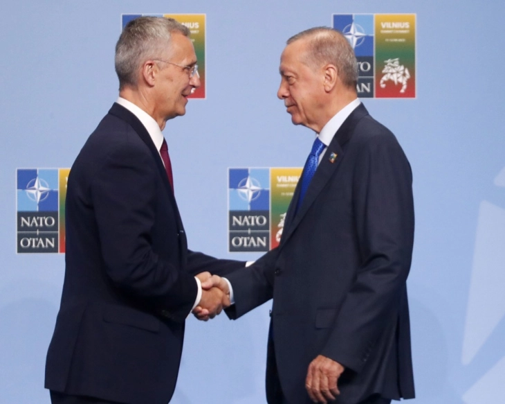 Ердоган и Столтенберг разговараа за одобрувањето на Турција за прием на Шведска во НАТО